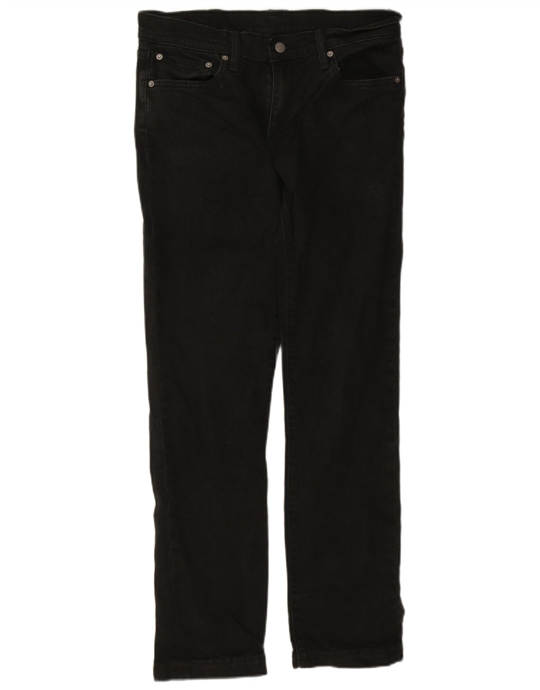 Levi's Herren 511 Slim Jeans W32 L30 schwarze Baumwolle