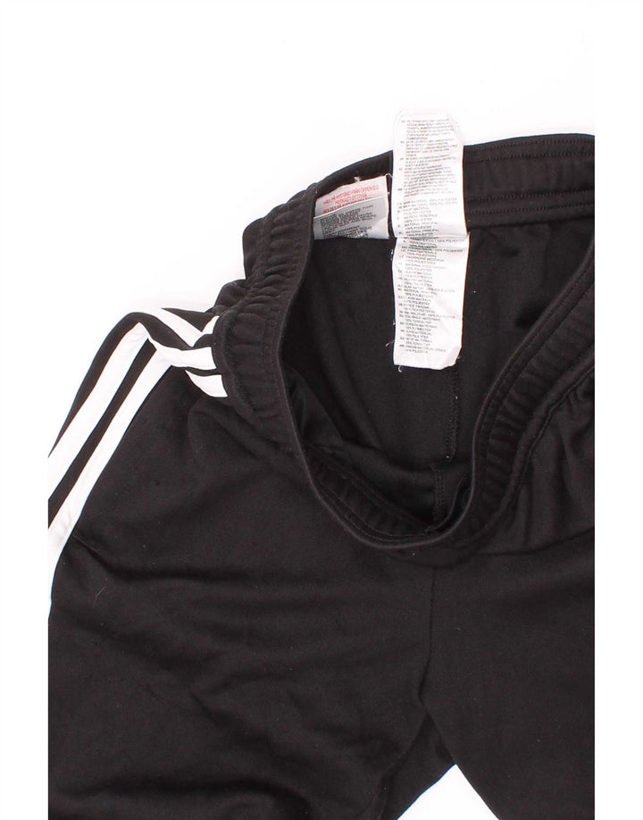 Adidas Jungen Climalite Trainingshose 11–12 Jahre, schwarzes Polyester