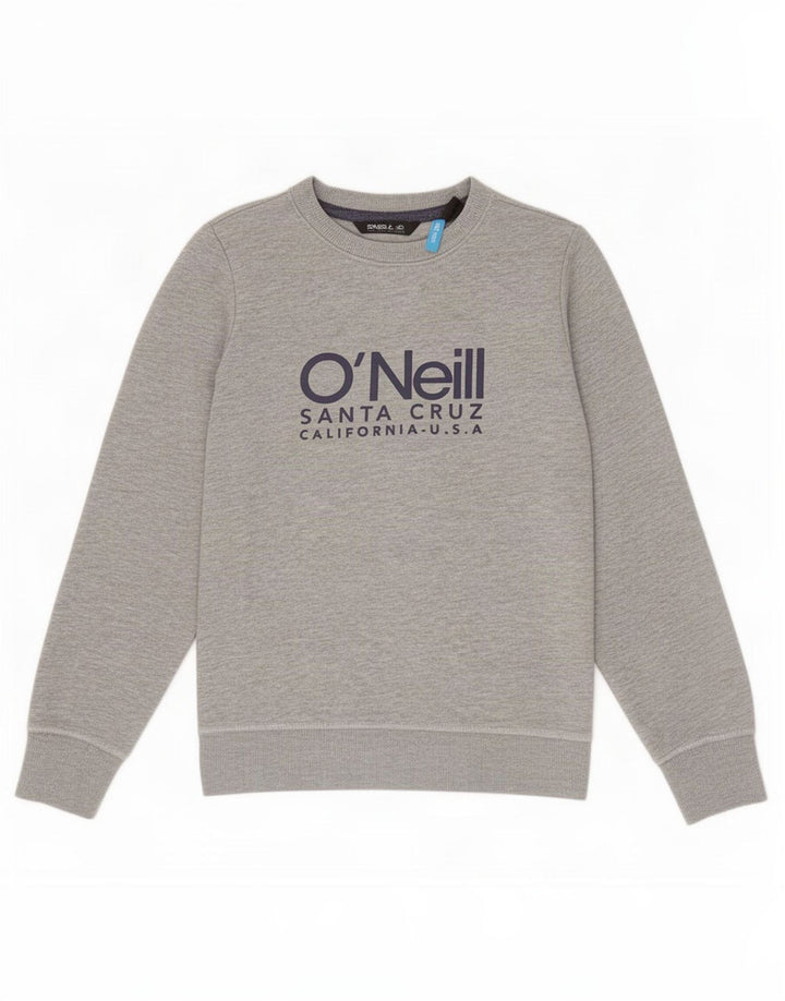 O'Neill Grafik-Sweatshirt für Jungen, 9–10 Jahre, grau gefleckt