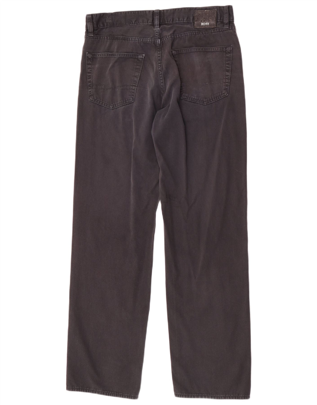 Hugo Boss Herren Straight Jeans W32 L32 Schwarz
