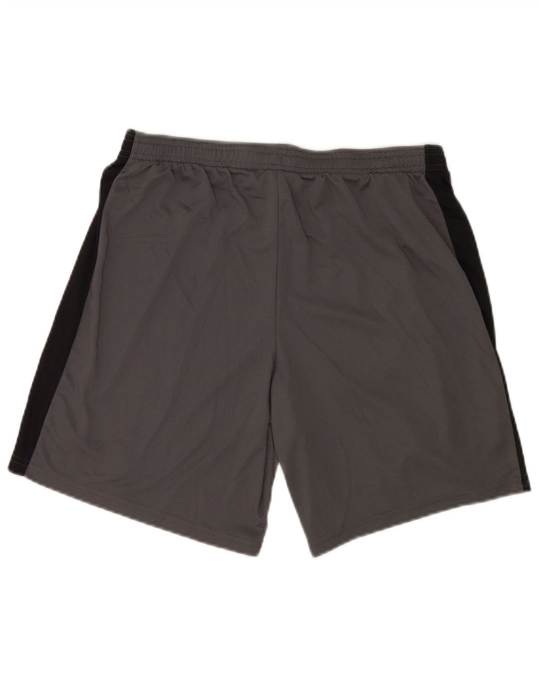 Nike Herren Dri Fit Slim Sportshorts, großes graues Farbblock-Polyester