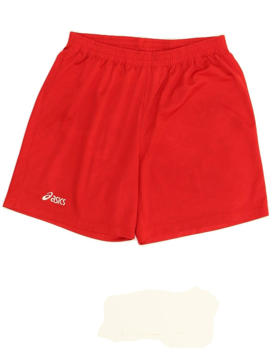 ASICS Girls Sport Shorts 13-14 Years XL Red Polyester Vintage Asics and Second-Hand Asics from Messina Hembry 