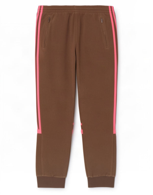 Adidas Damen Trainingshose Jogger UK 10 Small Brown Colourblock