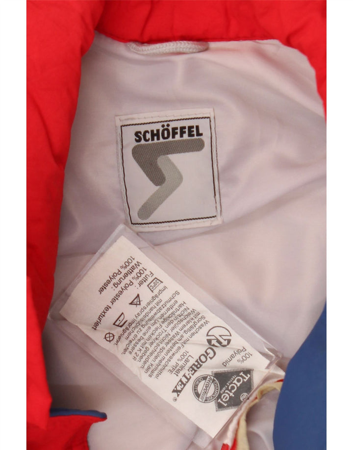 Schöffel Herren Gore-Tex Skijacke XL Rot Colourblock Polyamid