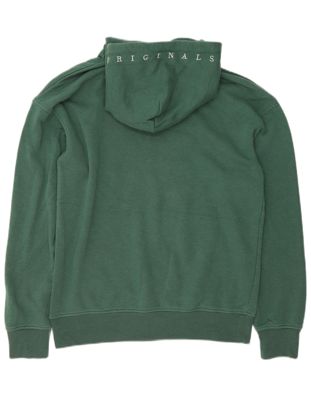 Jack & Jones Herren Kapuzenpullover aus mittelgrüner Baumwolle