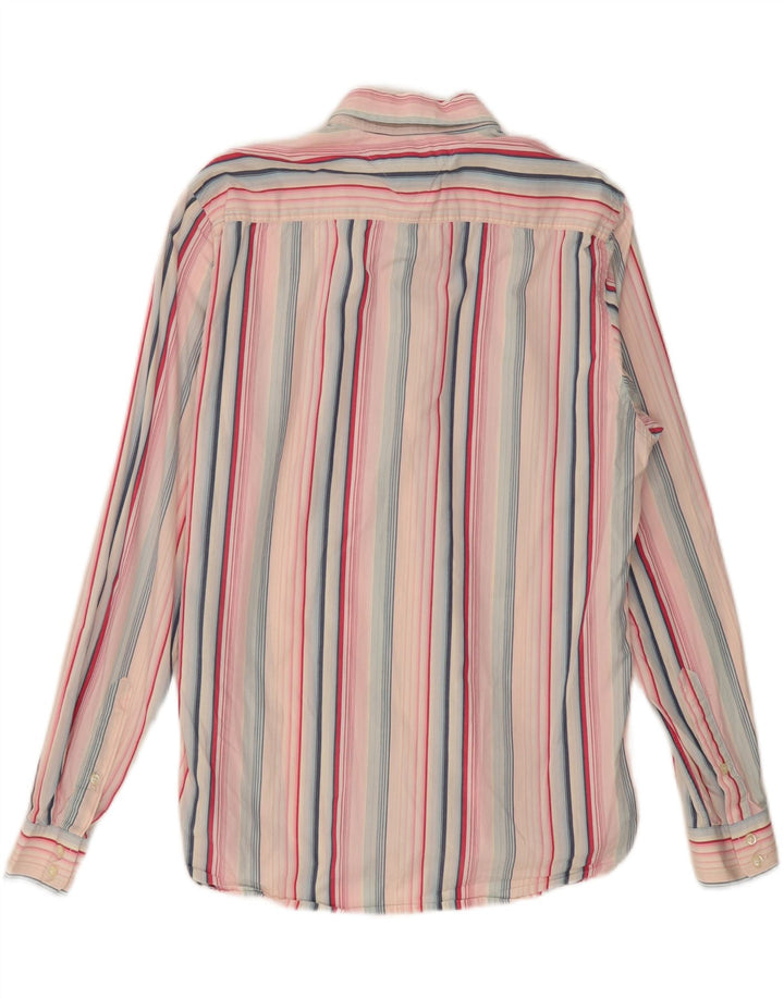 Tommy Hilfiger Herrenhemd, mittelgroß, mehrfarbig, gestreift, Baumwolle