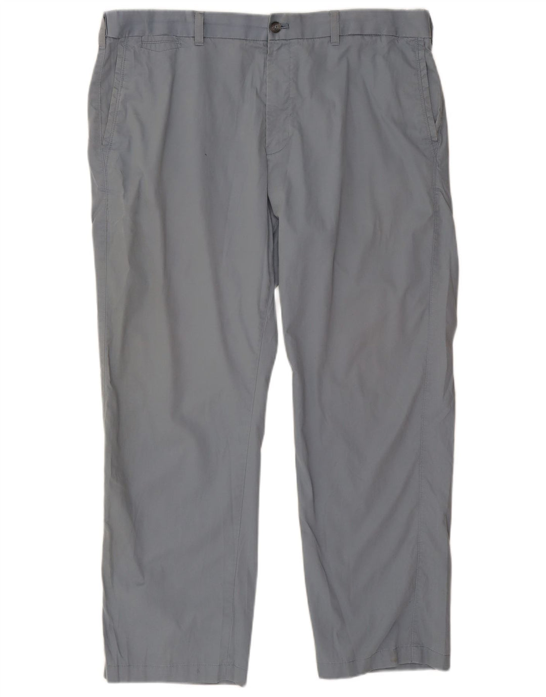 Marks & Spencer Herren Blue Harbour Gerade Chinohose W42 L29 Grau