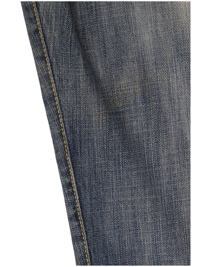ROY ROGERS Herren De Luxe Straight Jeans W33 L36 Blaue Baumwolle
