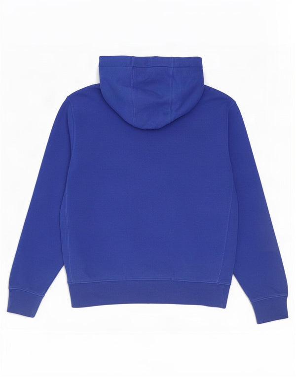Nike Herren Loose Fit Hoodie Pullover XS Blaue Baumwolle