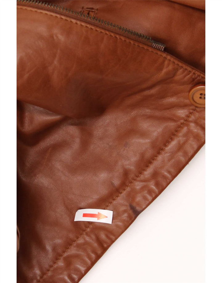Douglas Herren Lederjacke UK 40 Large Braun