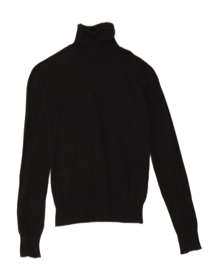 Rollkragenpullover für Damen von Zara, Gr. 8, Schwarz