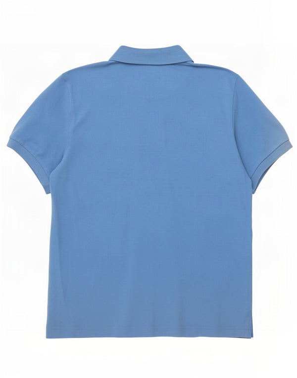 Kappa Damen Poloshirt UK 18 XL Blaue Baumwolle
