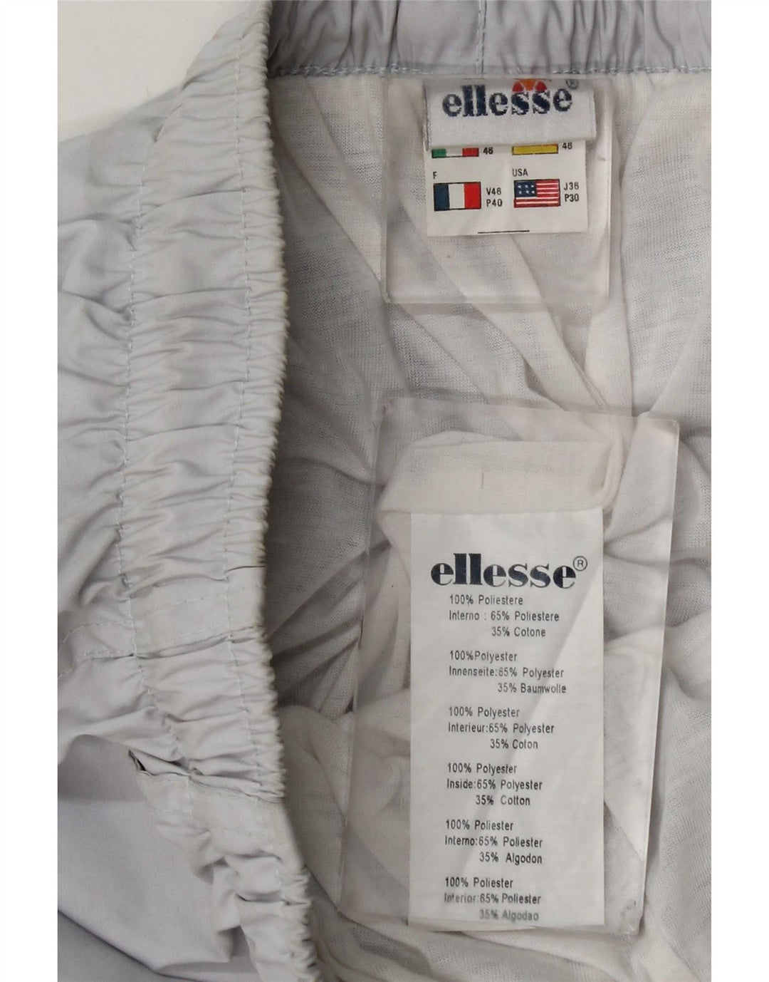 Ellesse Herren-Trainingshose IT 46 Small Blau Polyester