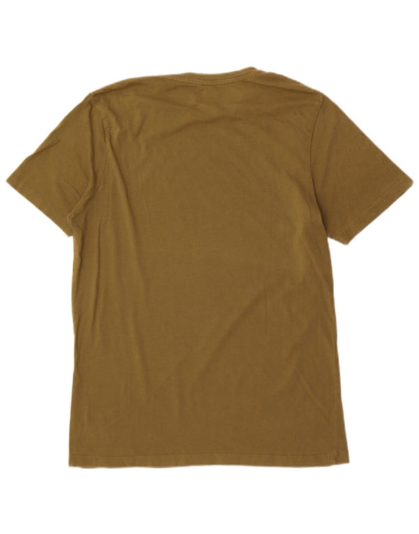 Jack & Jones Herren Slim Fit Grafik-T-Shirt-Oberteil Mittel Khaki