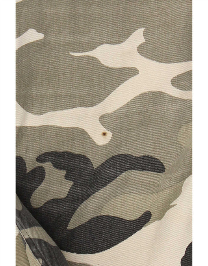 Vintage Herren Cargo Shorts XL W38 Khaki Camouflage Polyester