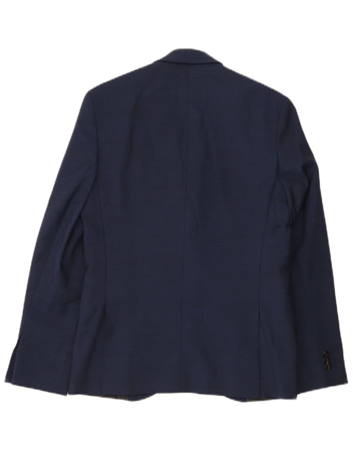 Jack & Jones Jungen-Blazer mit 2 Knöpfen, 13–14 Jahre, marineblaues Polyester