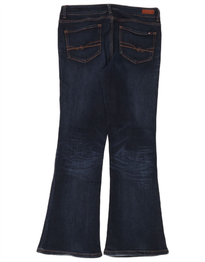 Tommy Hilfiger Damen Rome Regular Fit Bootcut Jeans W32 L32 Marineblau