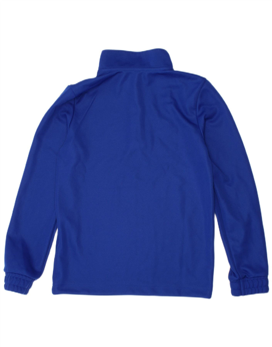 ADIDAS Jungen Aeroready Zip Neck Pullover Trainingsanzug Top 7–8 Jahre Blau