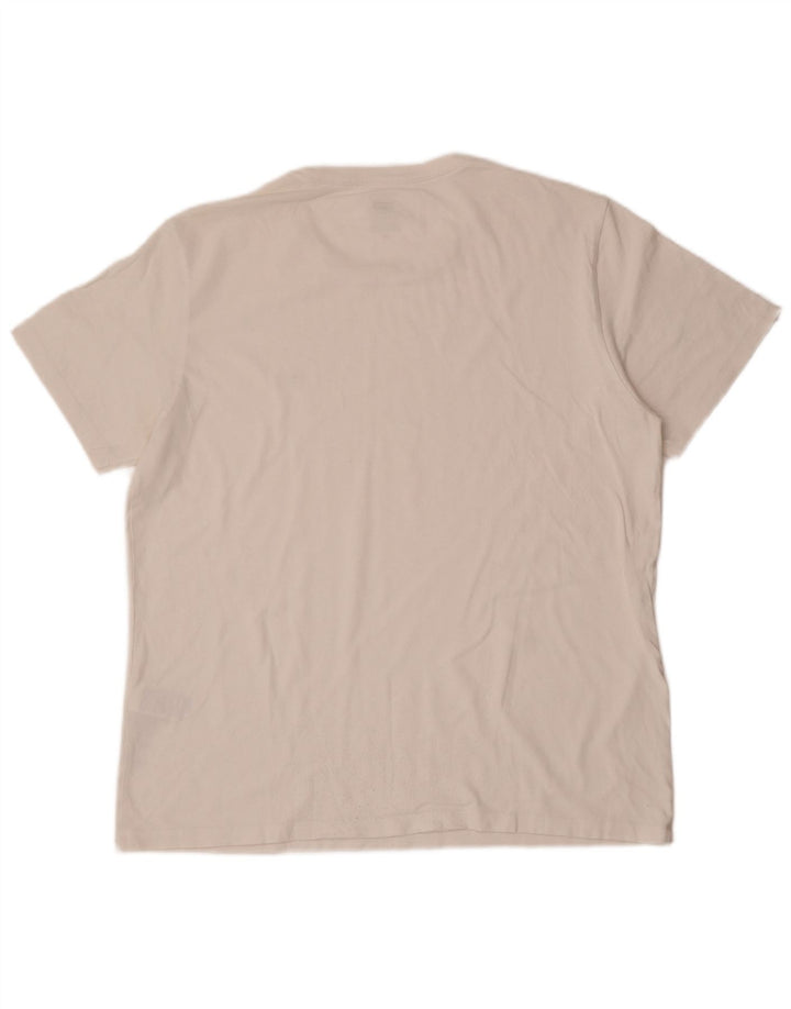 Levi's Herren Standard T-Shirt Top Large Weiß Baumwolle