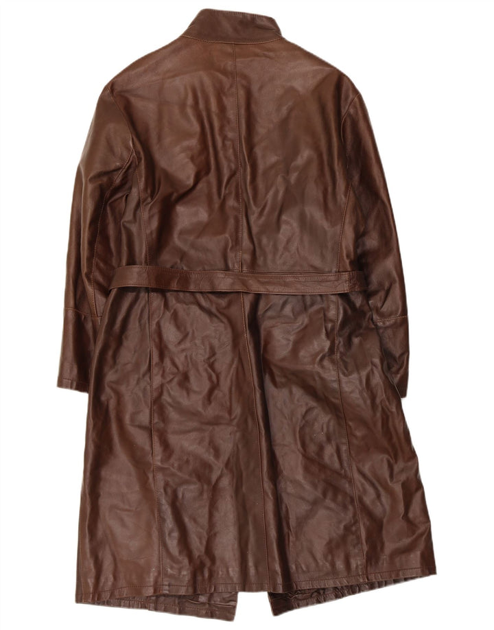 Masterpelle Damen Ledermantel IT 48 XL Braun