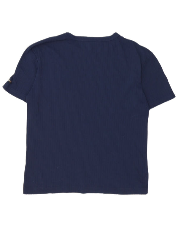 Guess Damen T-Shirt Top UK 18 XL Marineblau