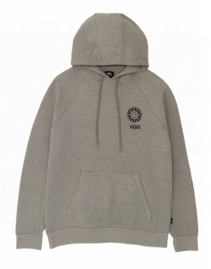 Vans Herren-Kapuzenpullover mit Grafik, mittelgraue Baumwolle