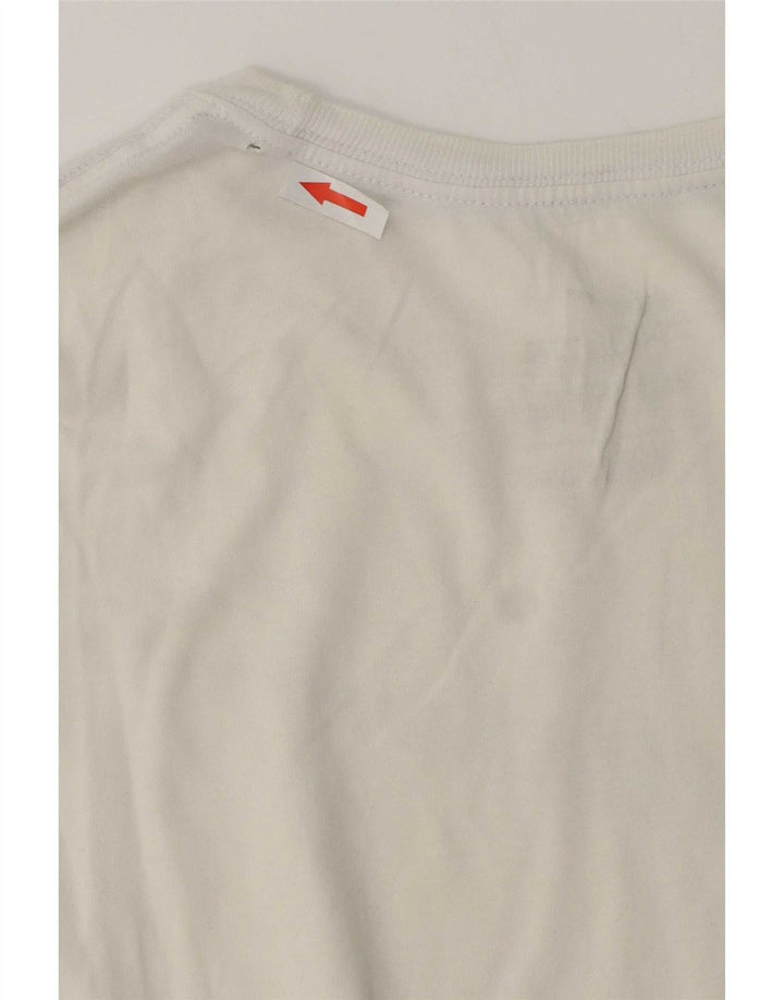 Nike Herren Athletic Cut Graphic T-Shirt Top Mittelweiß