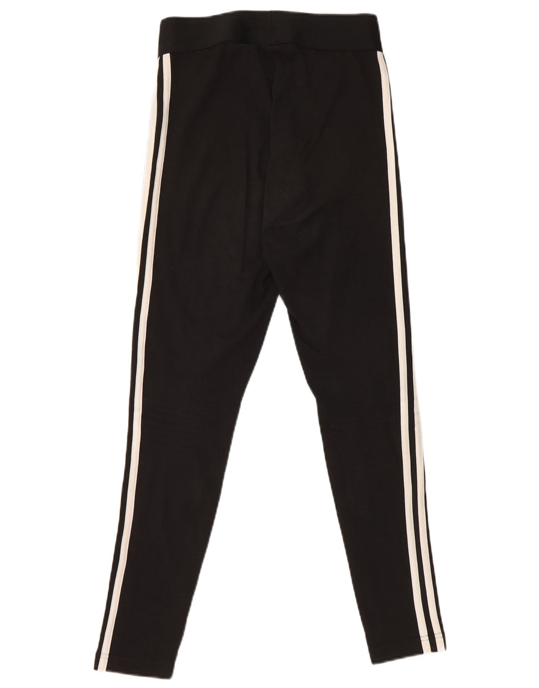 Adidas Damen Leggings UK 8/10 Small Schwarz Baumwolle