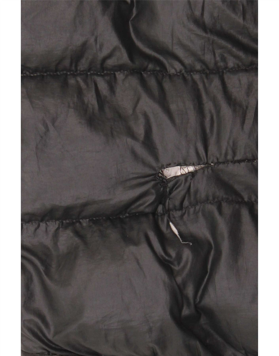 Adidas Jungen wattierte Jacke mit Kapuze, 11–12 Jahre, schwarzes Polyester