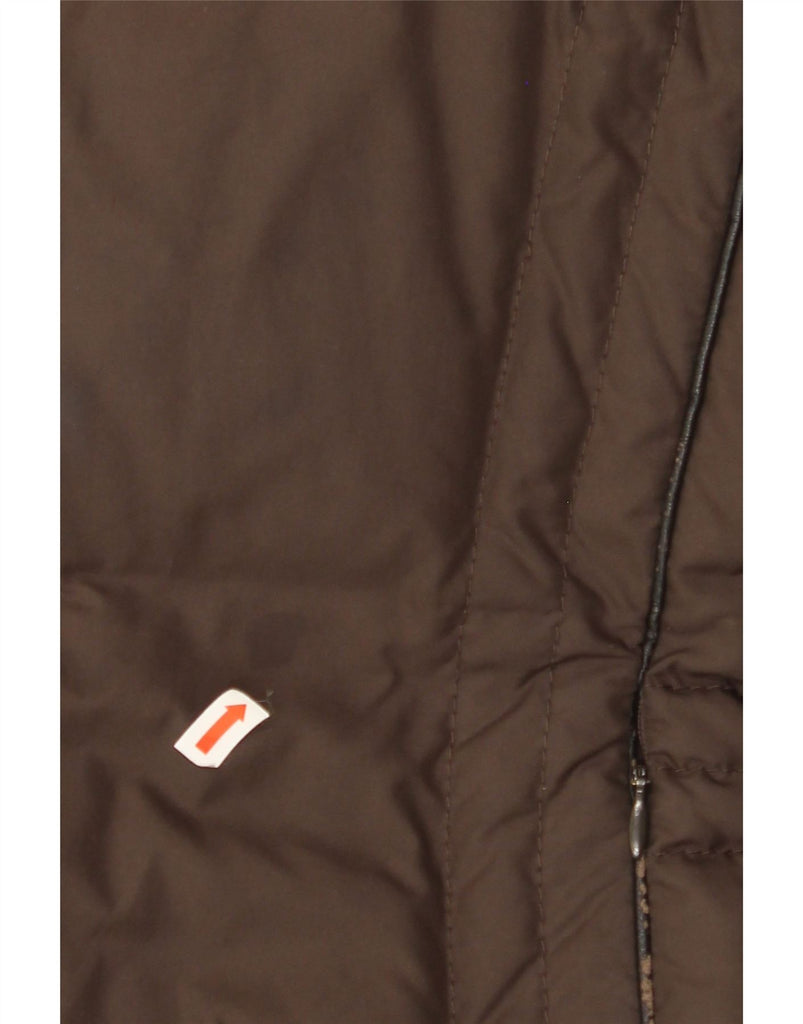 MONCLER Womens Padded Jacket Size 1 Small Brown Polyester Vintage Moncler and Second-Hand Moncler from Messina Hembry 