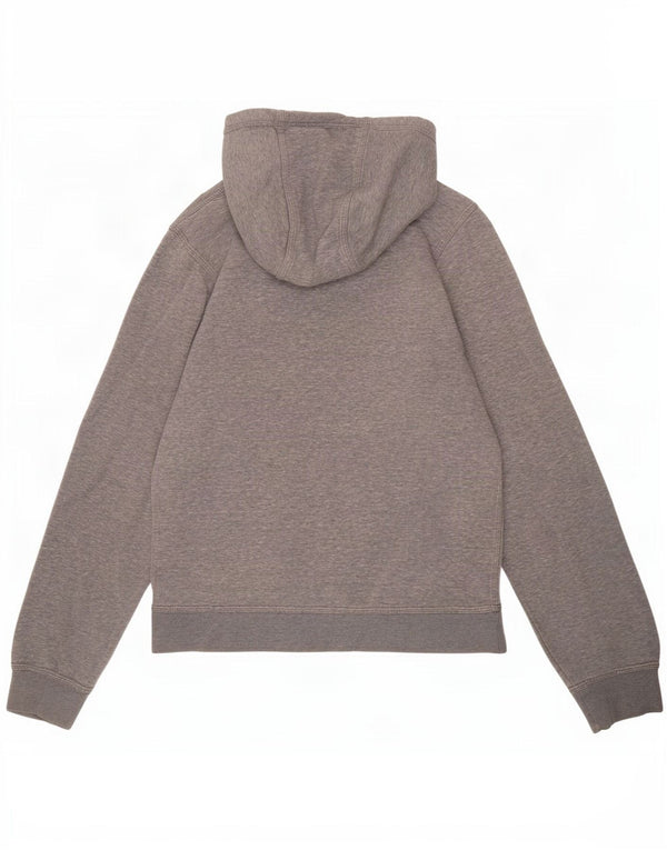 Nike Herren-Kapuzenpullover, klein, grau gefleckte Baumwolle