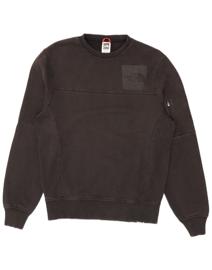 The North Face Herren-Sweatshirt mit Grafik, Größe S, Schwarz, Baumwolle