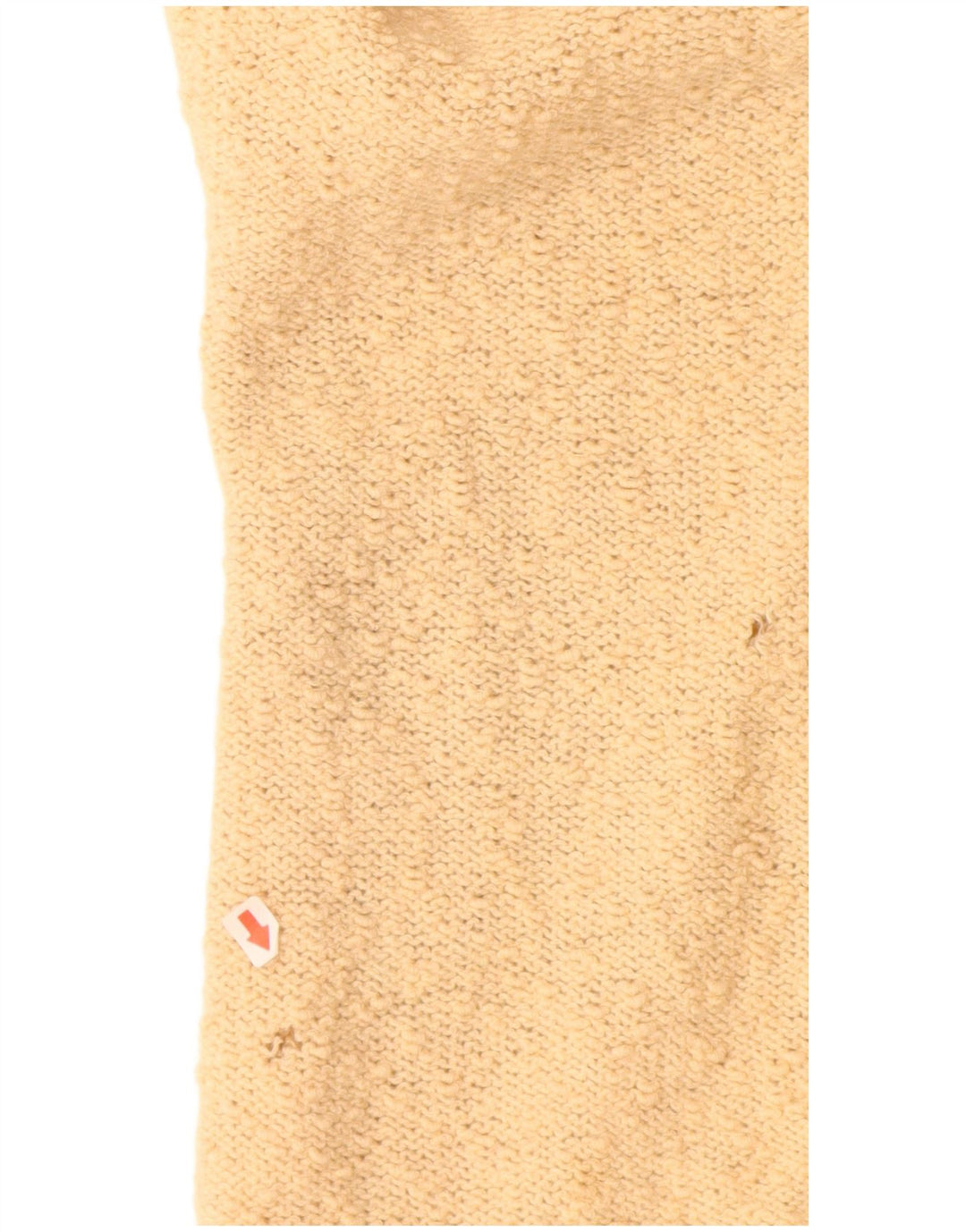 ARTELANA Ärmelloser Damen-Cardigan-Pullover UK 10 Small Gelb