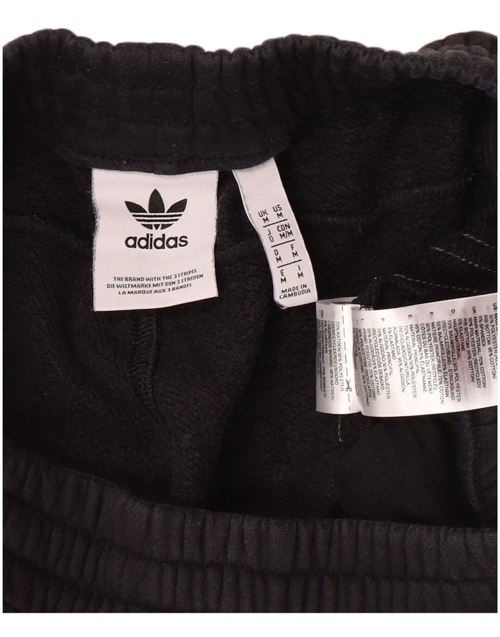 ADIDAS Herren-Trainingshose, Jogginghose, Mittelschwarz, Colourblock-Baumwolle