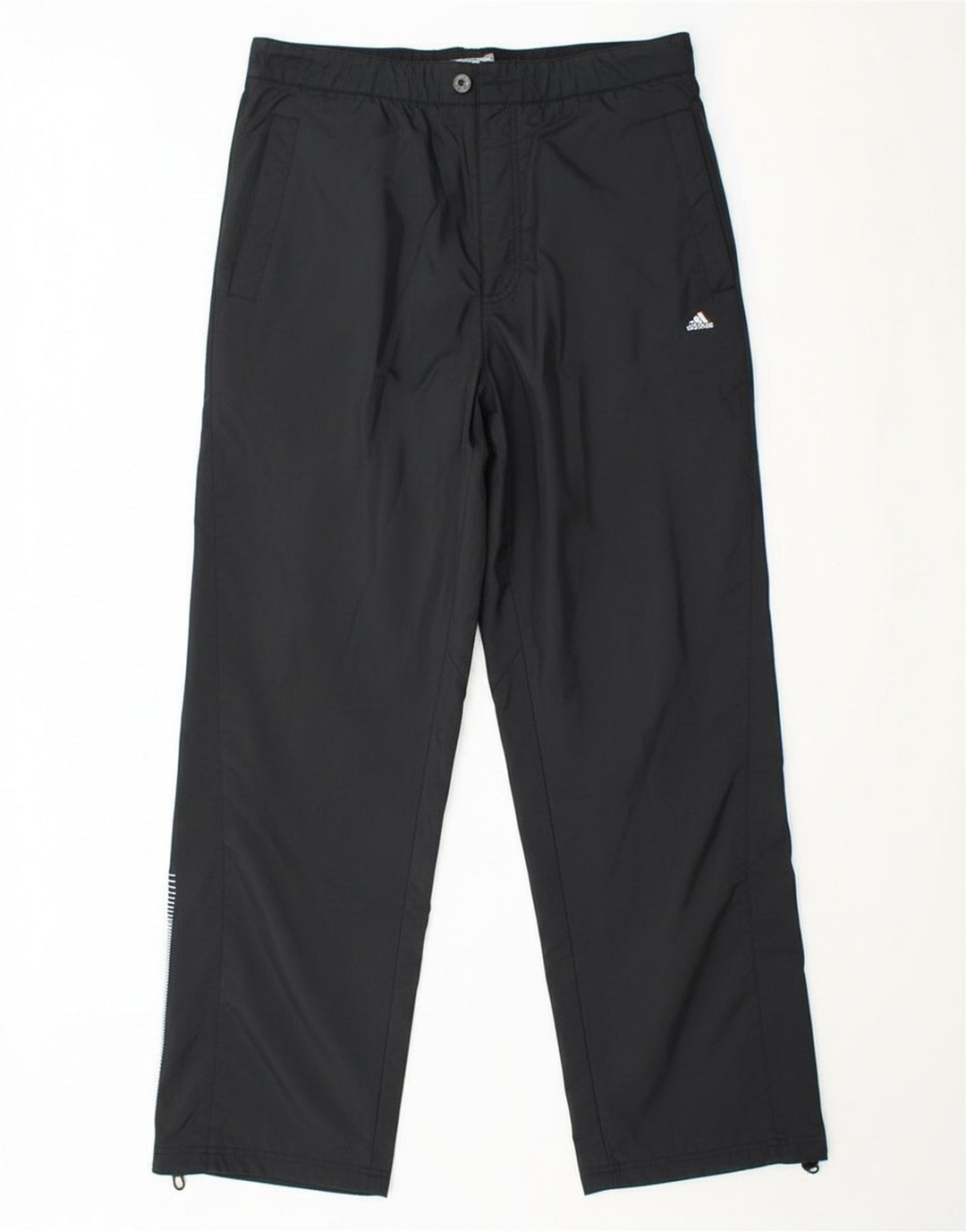 Adidas Herren Straight Chino-Hose Mittelschwarzes Polyester