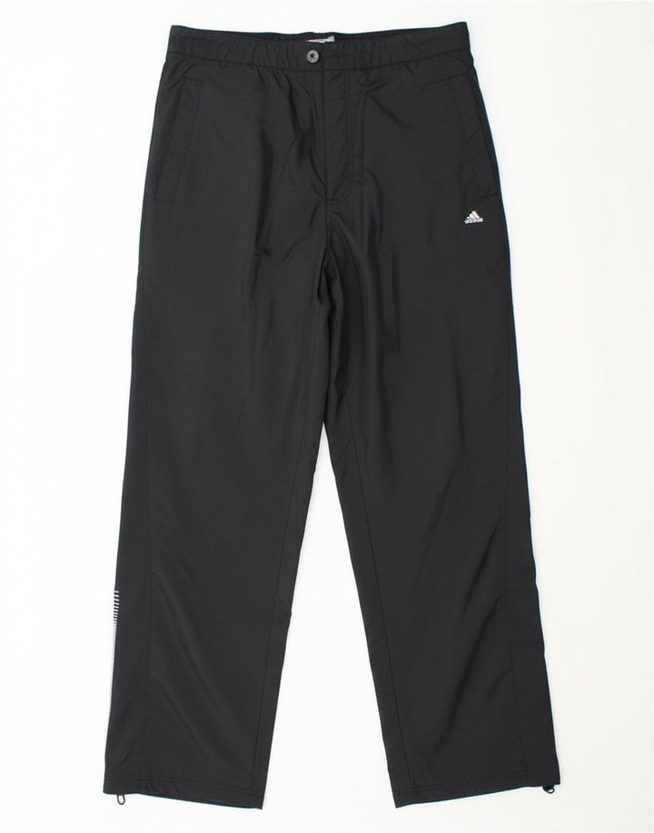 Adidas Herren Straight Chino-Hose Mittelschwarzes Polyester