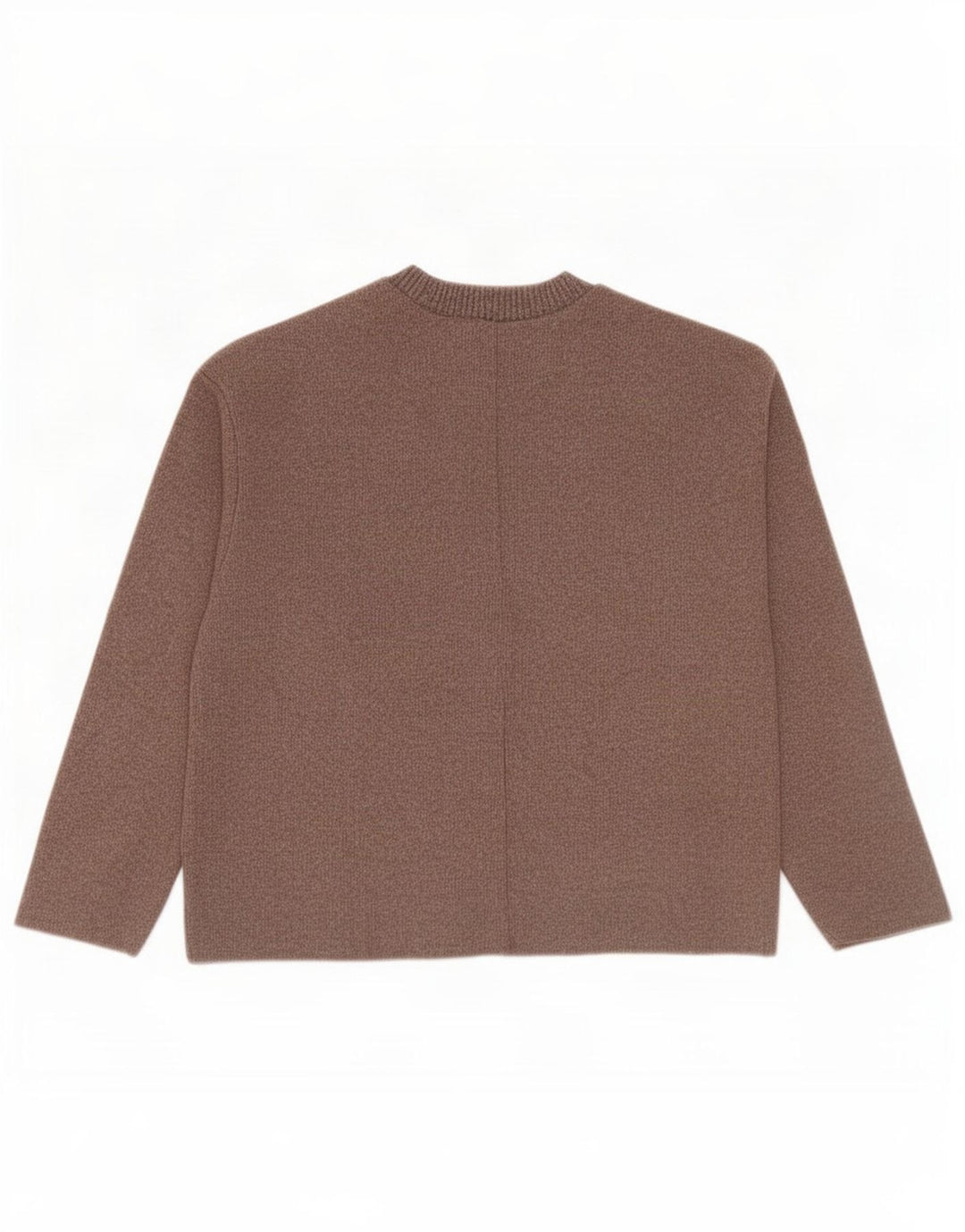 Zara Damen Blusenoberteil UK 14 Mittelbraunes Polyester