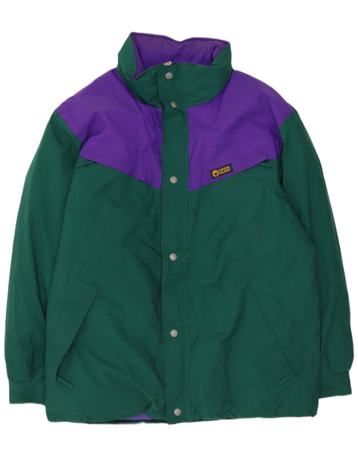Ciesse Piumini Herren Wattierte Jacke IT 54 2XL Grün Colourblock Polyester