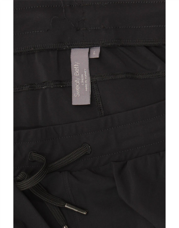 Sweaty Betty Damen-Trainingshose, Gr. 42, Größe L, Schwarz, Polyester