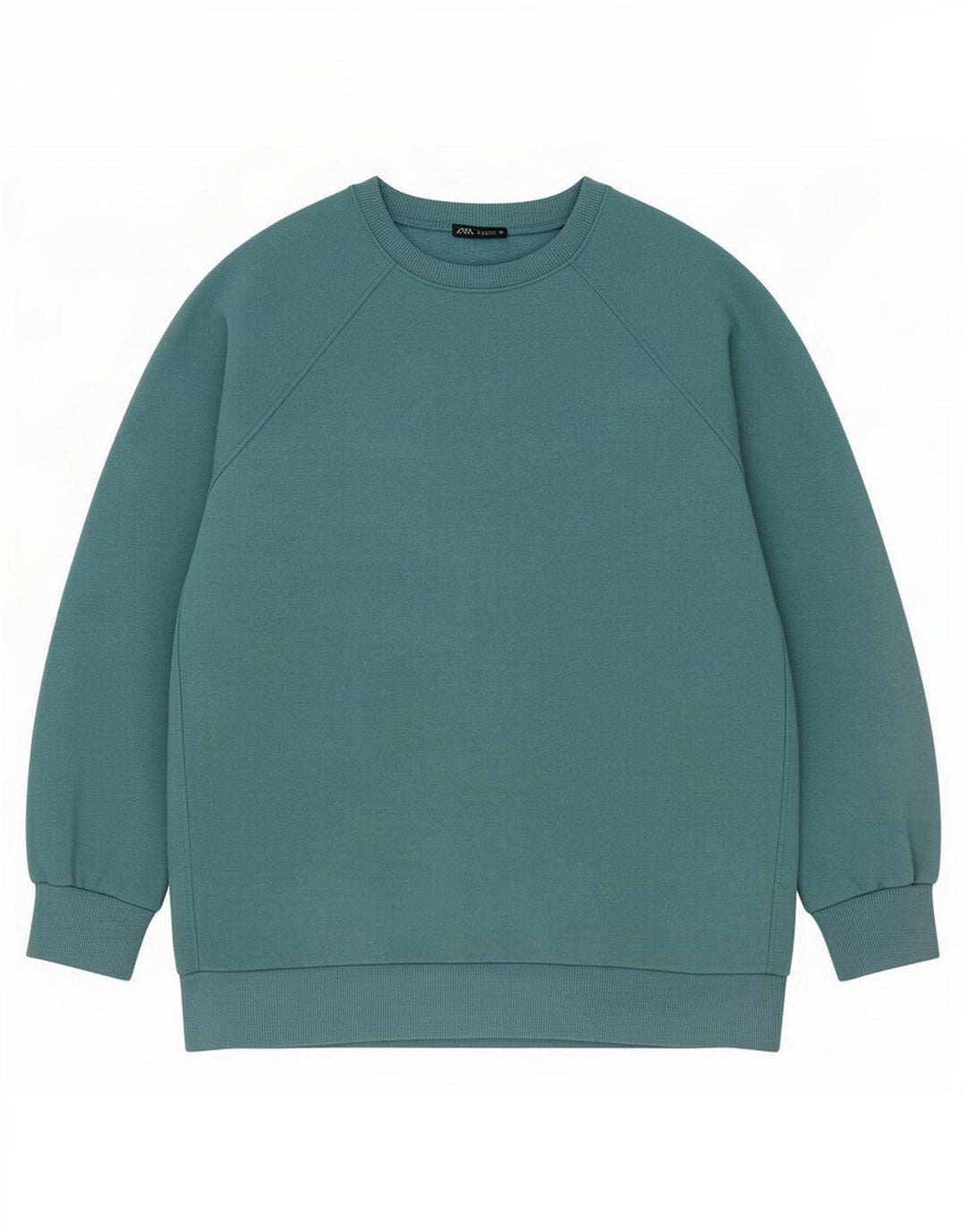 Zara Damen-Sweatshirt in Übergröße, Gr. 14, Mittelblau