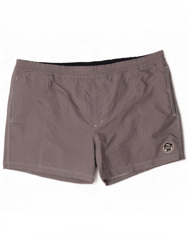North Sails Mens Swimming Shorts Large Grey Polyester