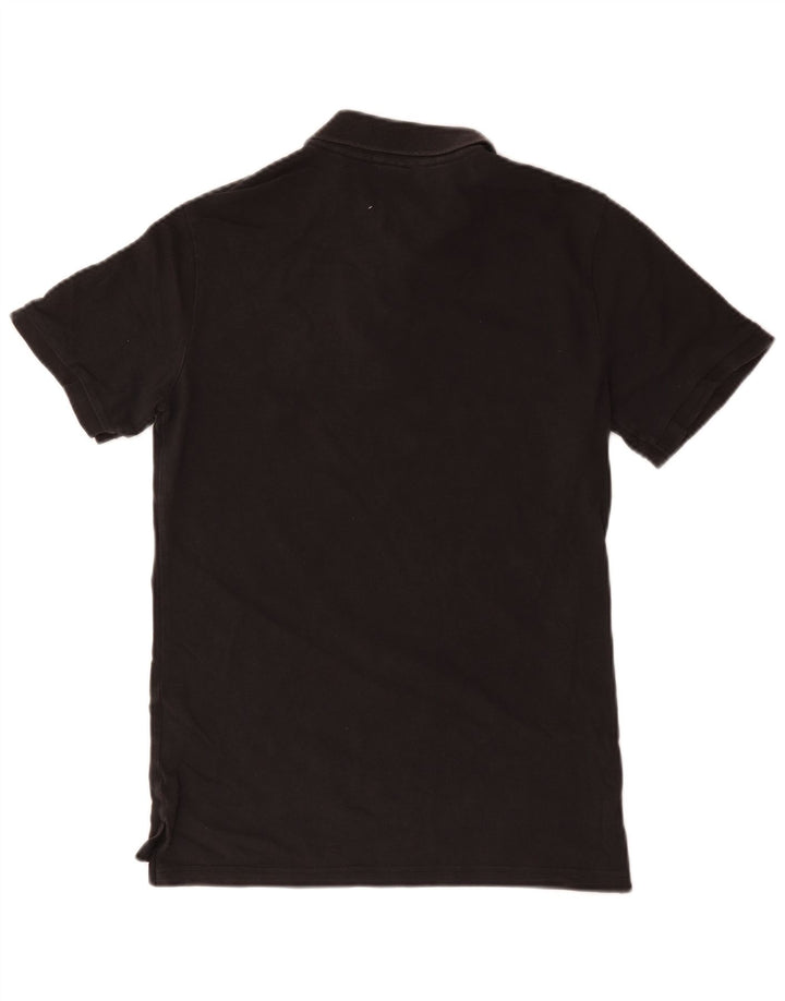 Nike Herren-Poloshirt XS aus schwarzer Baumwolle