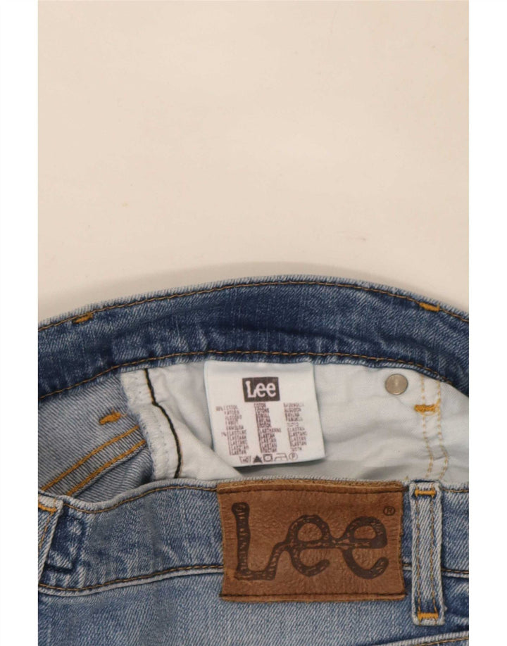 Lee Herren Brooklyn Straight Jeans W31 L27 Blaue Baumwolle