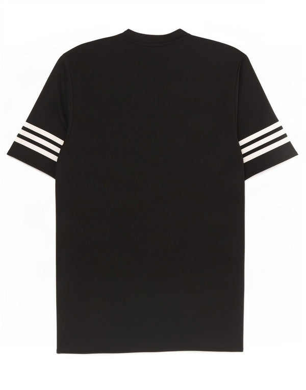 Adidas Mens Climalite T-Shirt Top Small Black Polyester