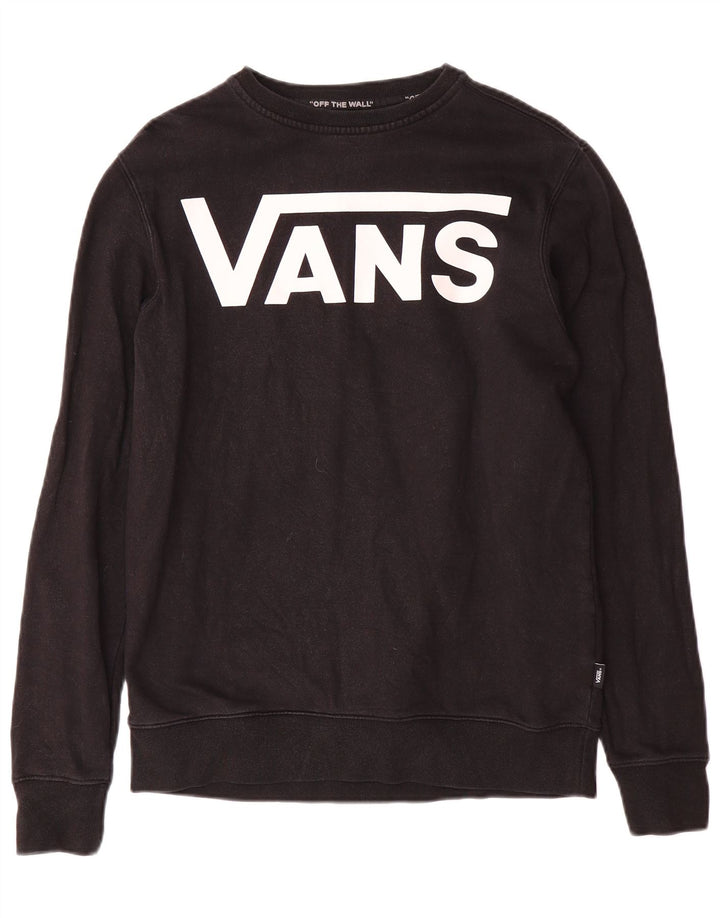 Vans Herren Graphic Sweatshirt Pullover XS Schwarz Baumwolle
