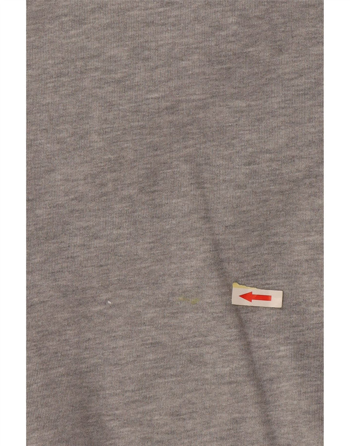 TOMMY HILFIGER Herren-Sweatshirt mit normaler Passform, klein, grau meliert