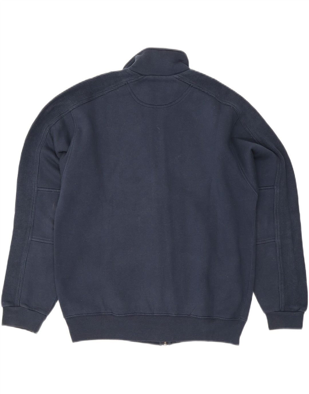 Champion Herren-Trainingsanzug-Oberteil aus mittelblauer, marineblauer Baumwolle