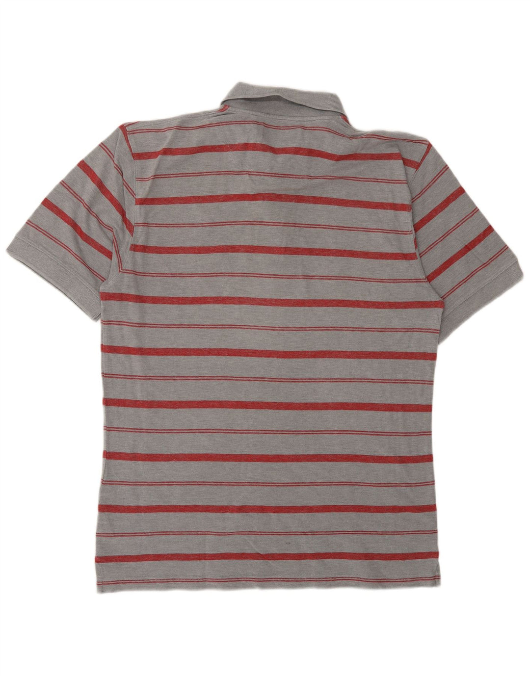 TIMBERLAND Herren-Poloshirt aus mittelgrauer, gestreifter Baumwolle