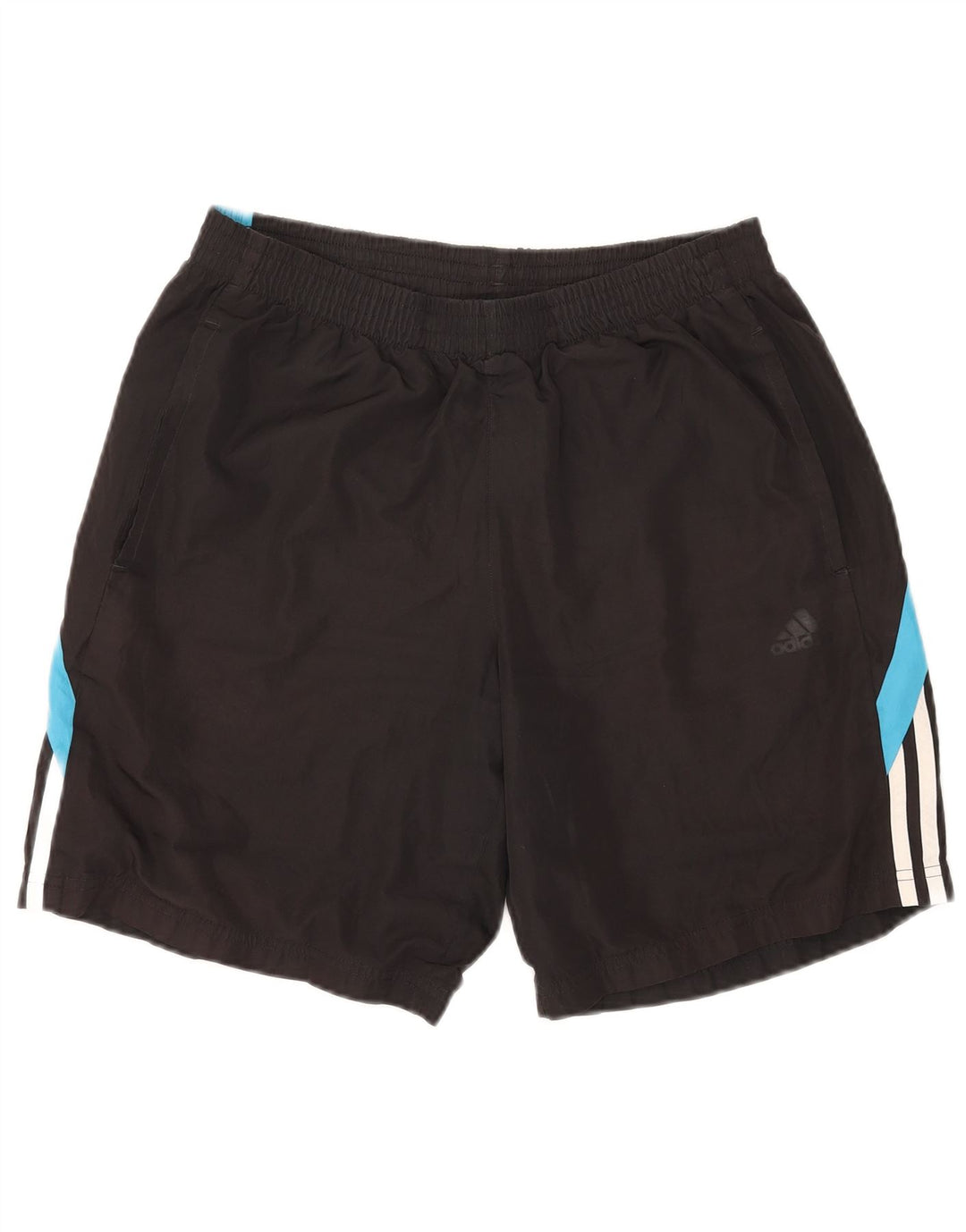 Adidas Herren Sportshorts Mittelschwarzes Colourblock-Polyester