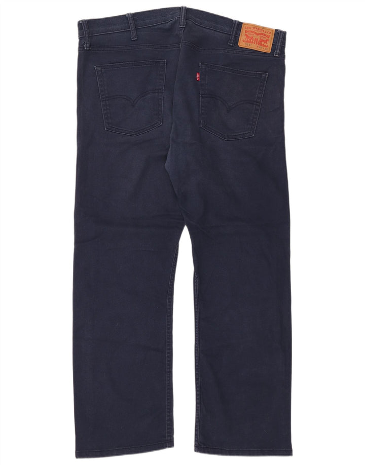 Levi's Herren 514 Straight Jeans W40 L30 Marineblau Baumwolle